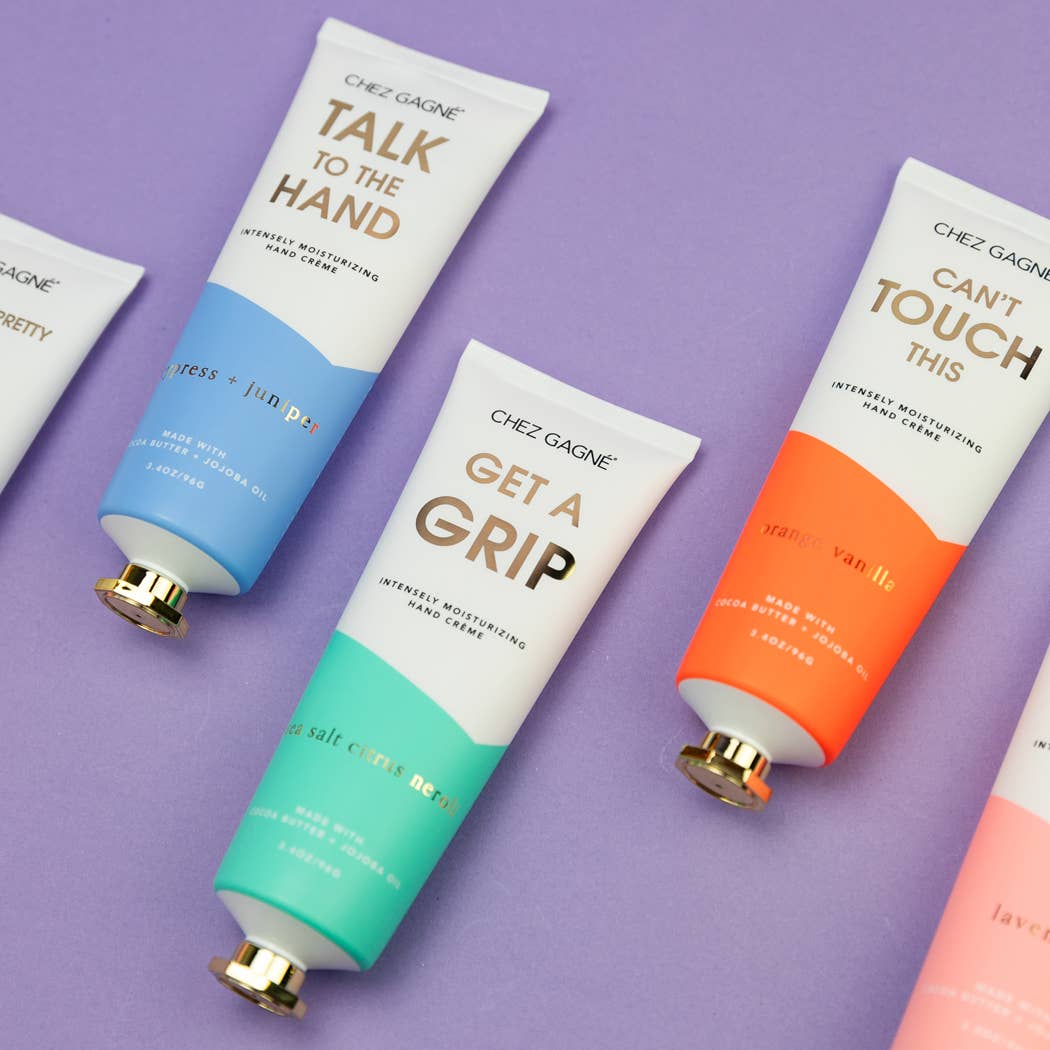Get A Grip - Sea Salt, Citrus + Neroli - Clean + Vegan Hand Crème - 3.4oz