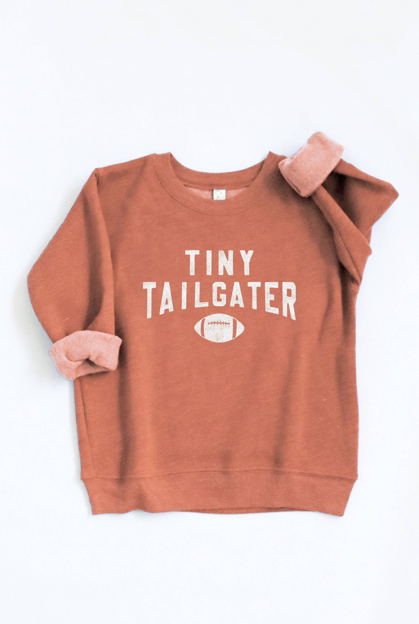 TINY TAILGATER Sweatshirt: ROYAL blue/ 3T
