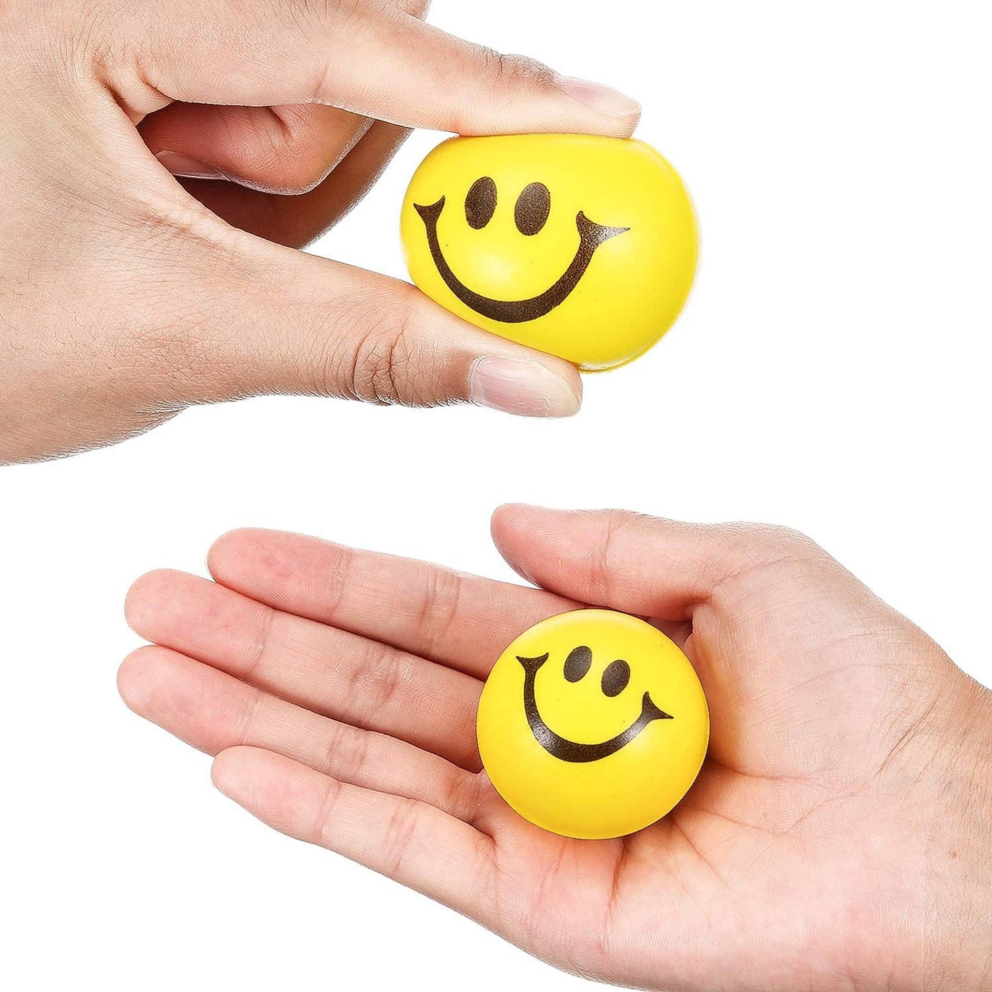 Mini 2" Smiley Face Stress Balls