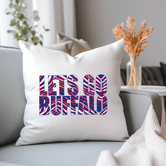 Let's Go Buffalo Pillow Case