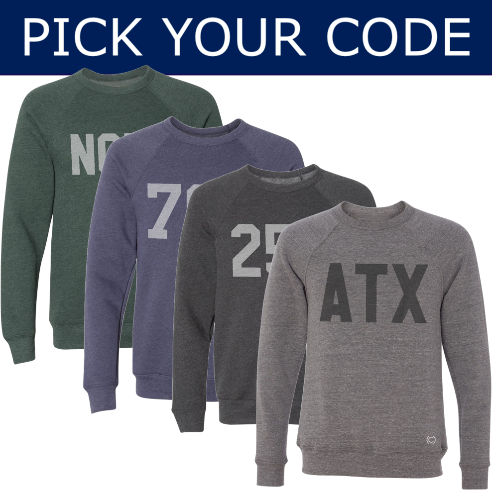 FLEECE RAGLAN SWEATSHIRTS - Must Customize Code: Heather Charcoal / Large