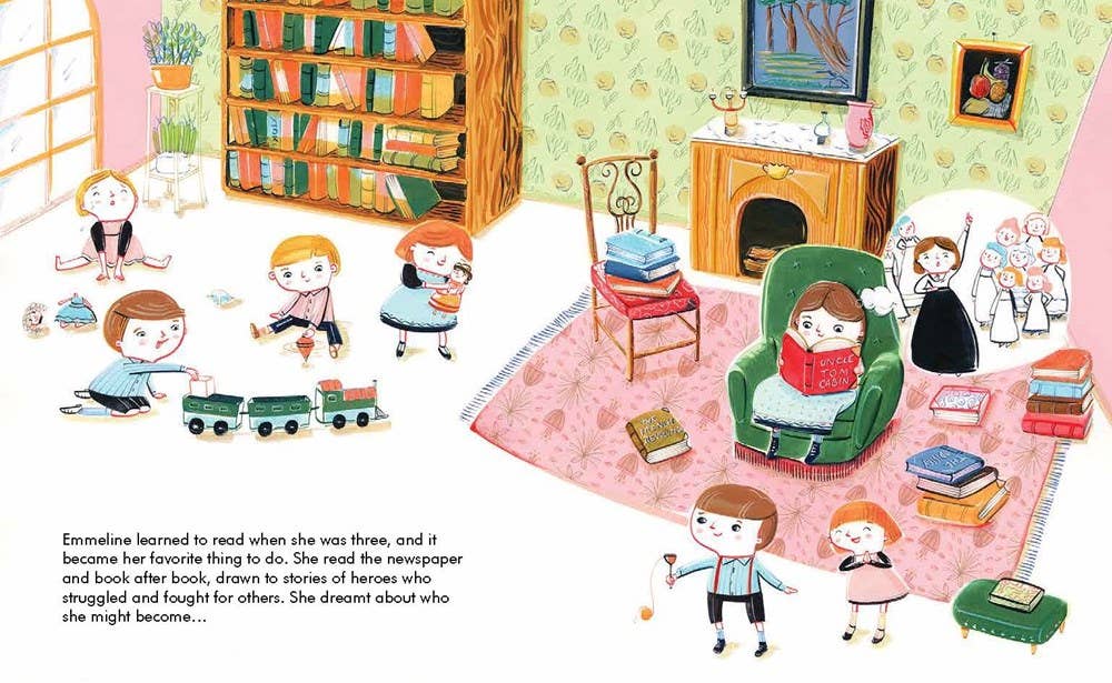 Emmeline Pankhurst (Little People, Big Dreams): Hardcover