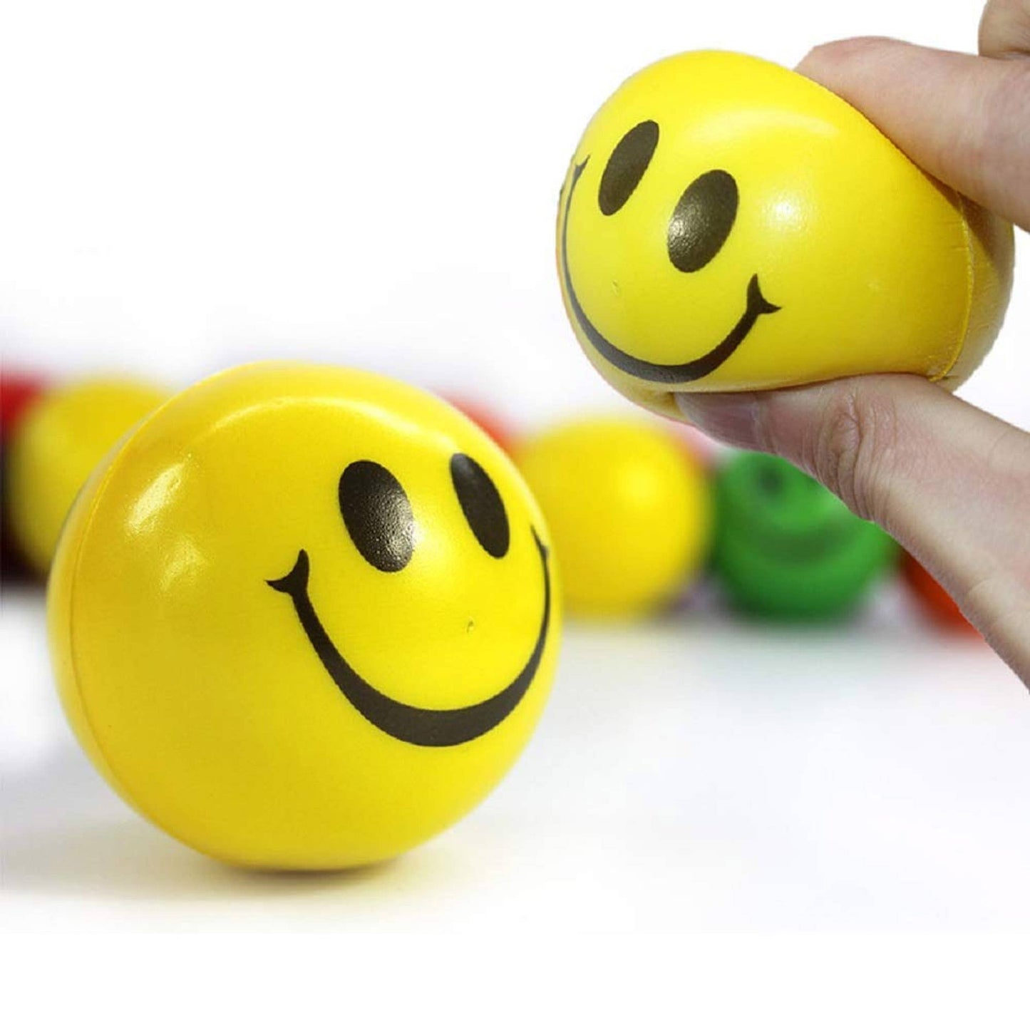 Mini 2" Smiley Face Stress Balls