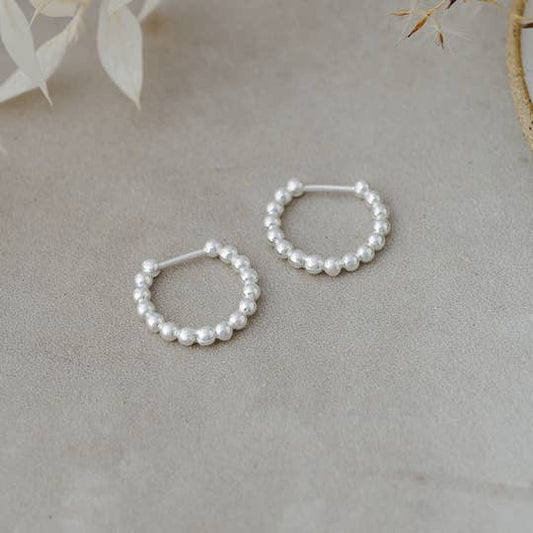 Pinpoint Hoops: Silver