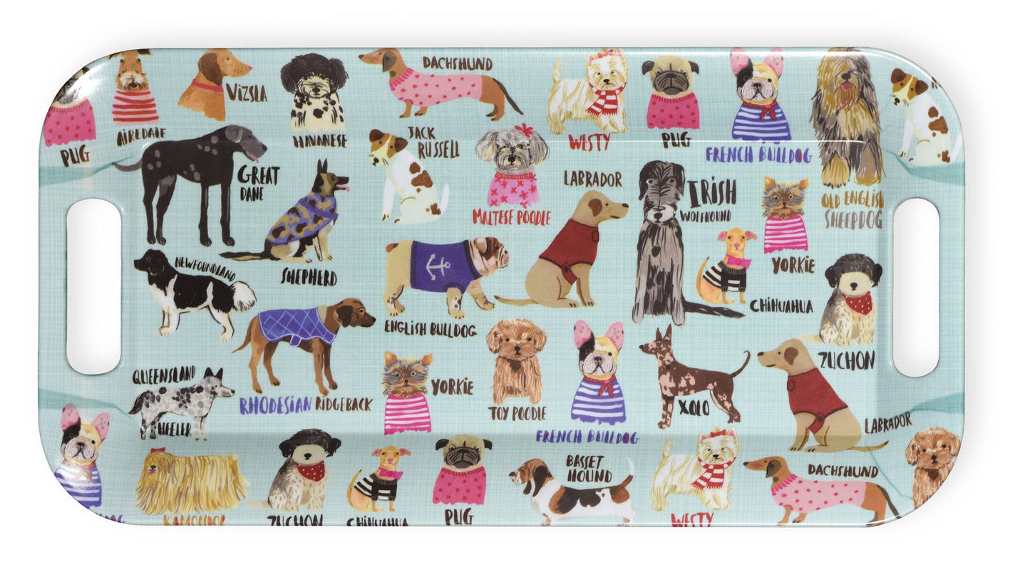 15" Long Melamine Tray Hot Dogs