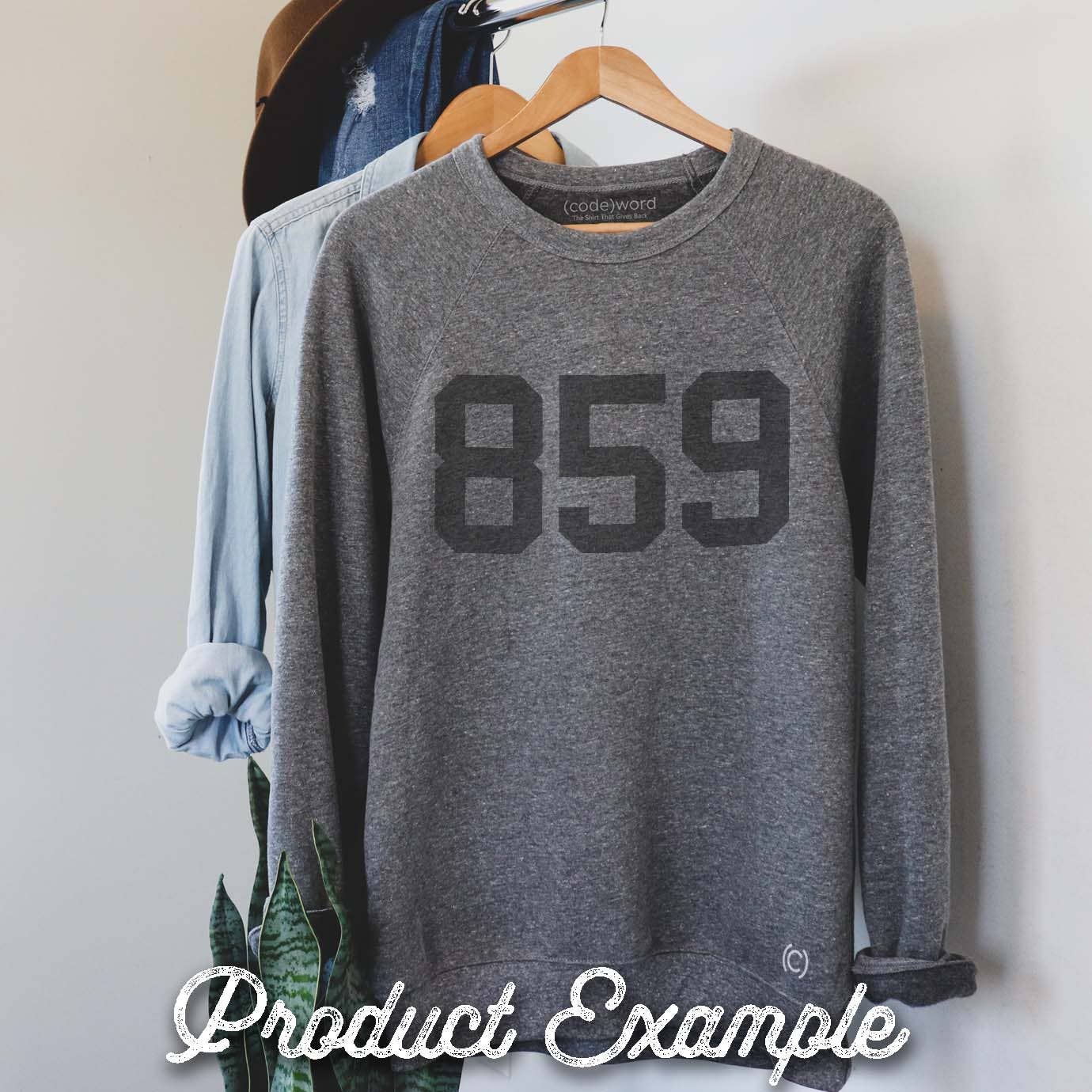 FLEECE RAGLAN SWEATSHIRTS - Must Customize Code: Heather Charcoal / Large