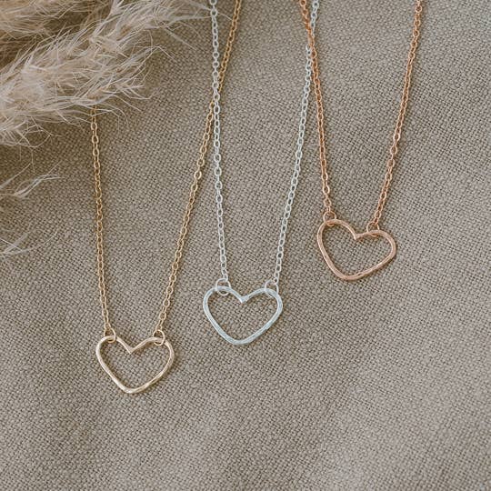 Amore Necklace: Silver