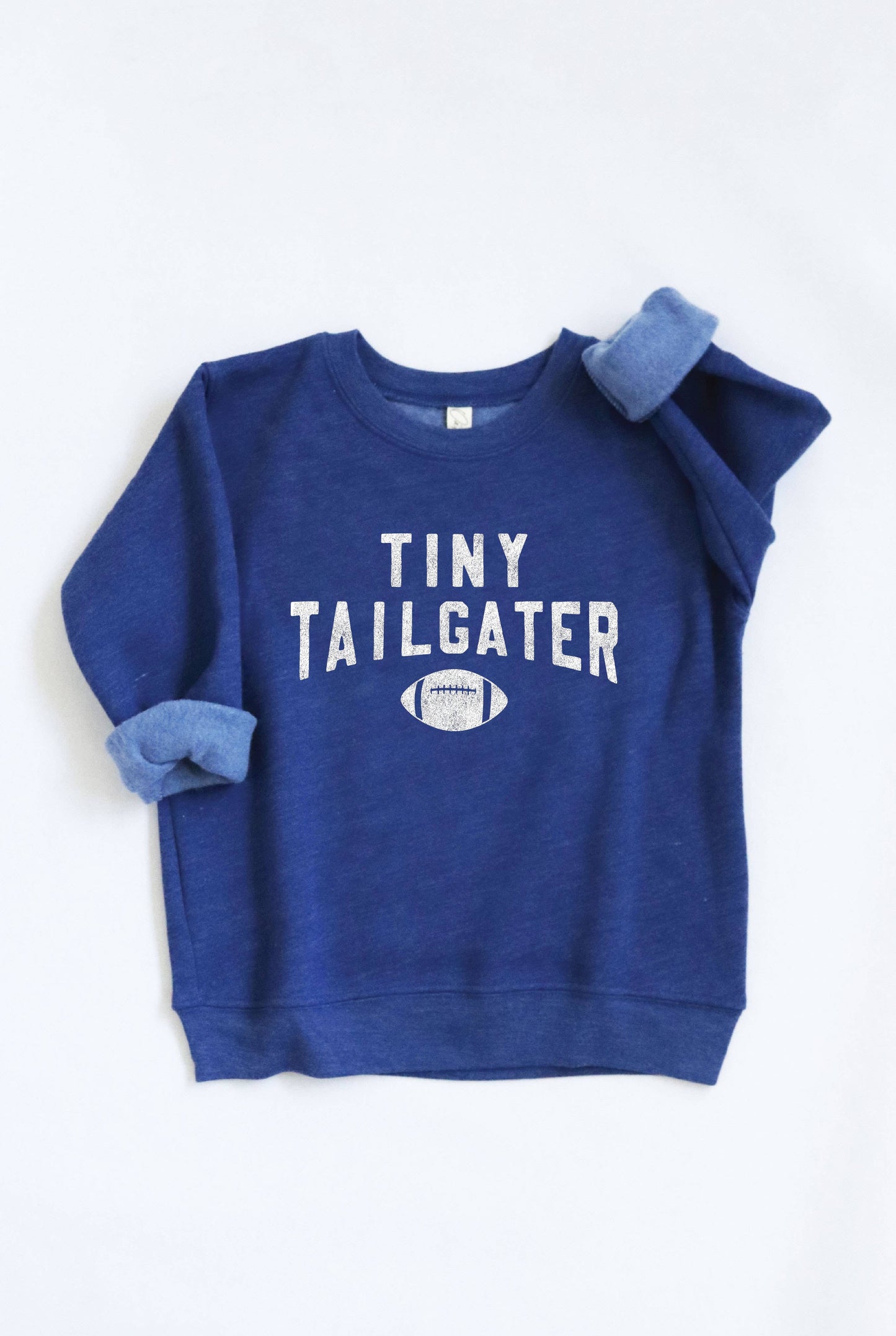 TINY TAILGATER Sweatshirt: ROYAL blue / 4T