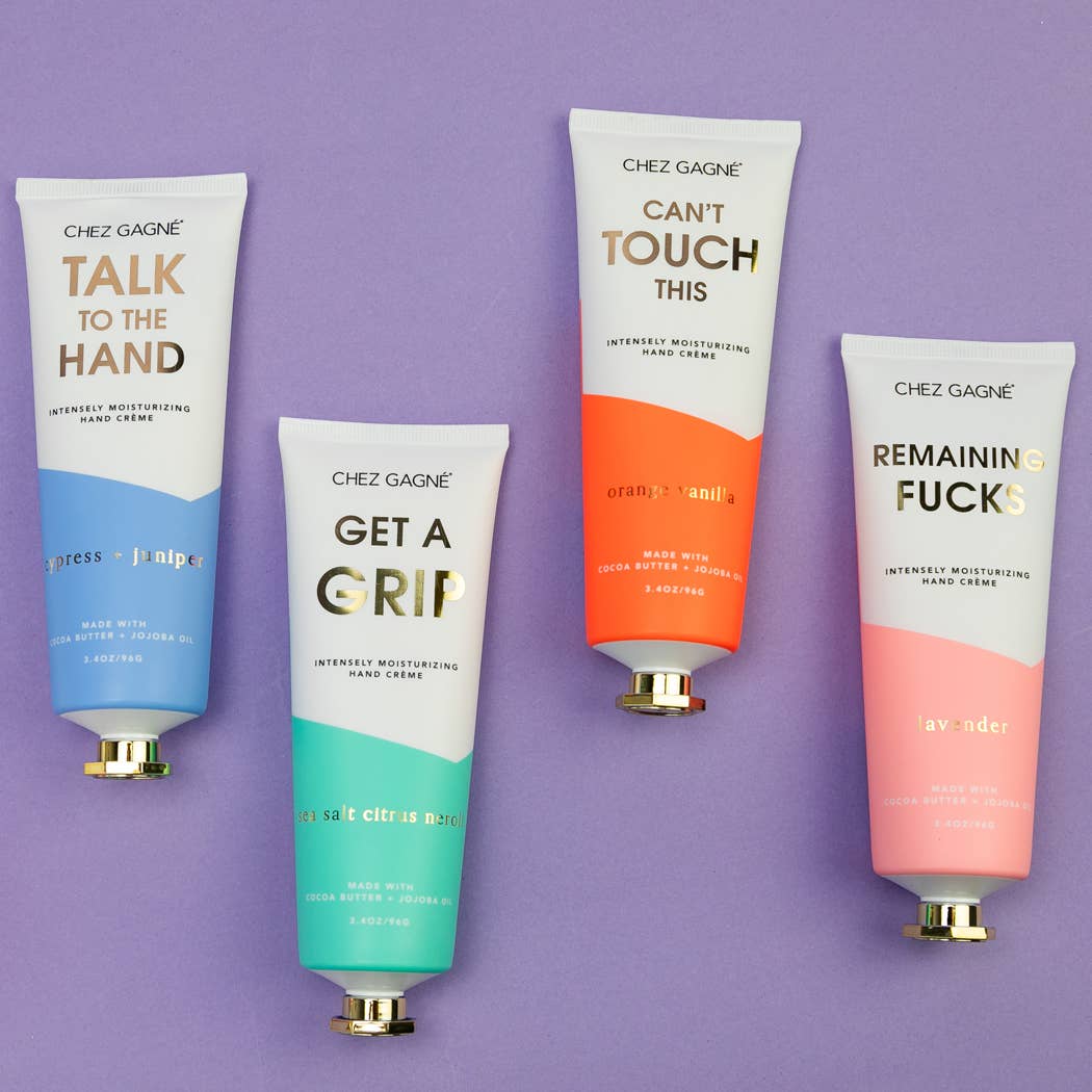 Get A Grip - Sea Salt, Citrus + Neroli - Clean + Vegan Hand Crème - 3.4oz