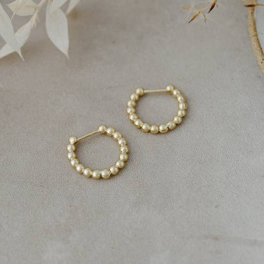 Pinpoint Hoops: Gold