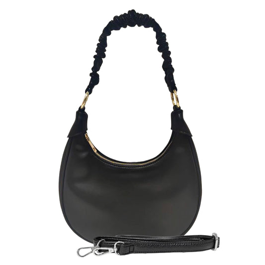 Jess 3-in-1 Hobo, Crossbody & Wristlet: Black