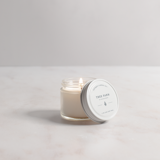 Tree Farm - Soy Wax Mason Jar Candle: 2 oz