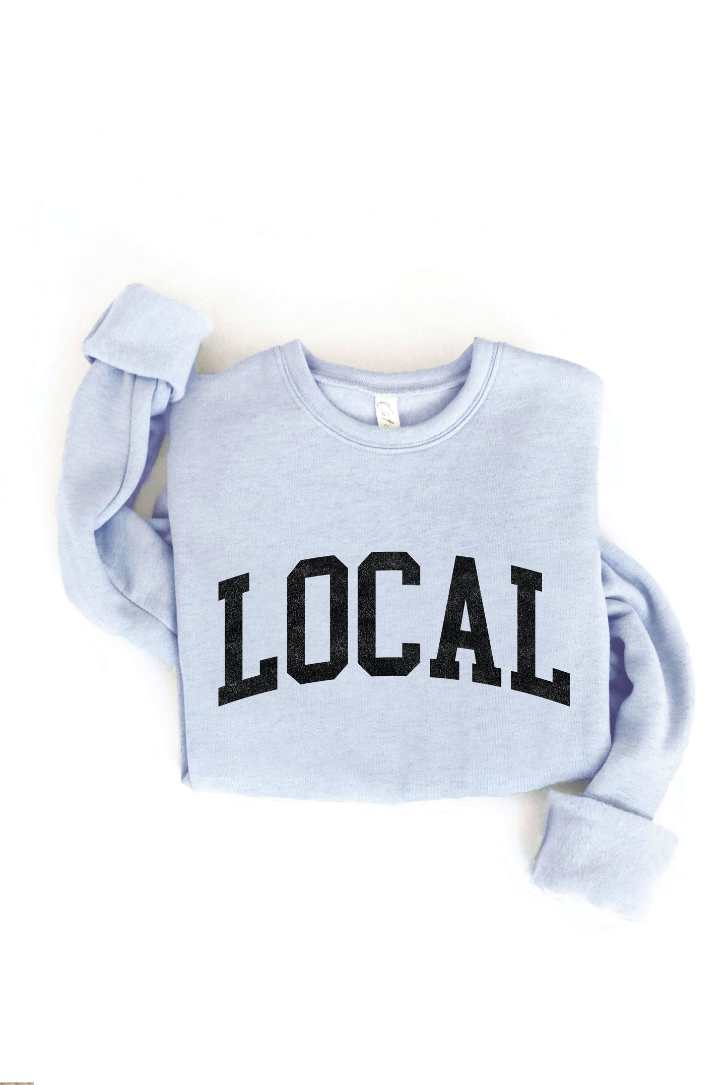 LOCAL graphic sweatshirt: XL / MAROON