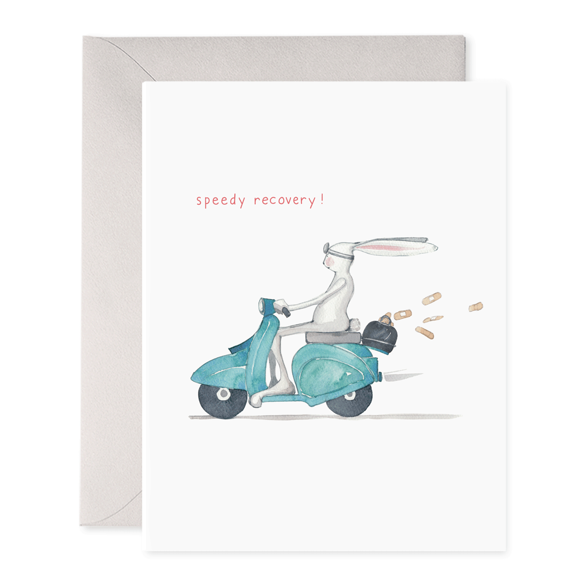Speedy Recovery | Get Well Greeting Card: 4.25 X 5.5 INCHES