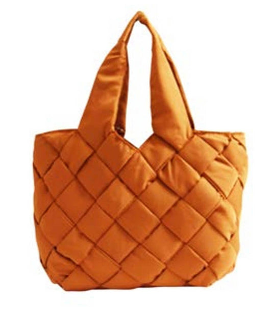 Lori Braided Shoulder Bag cinnamon