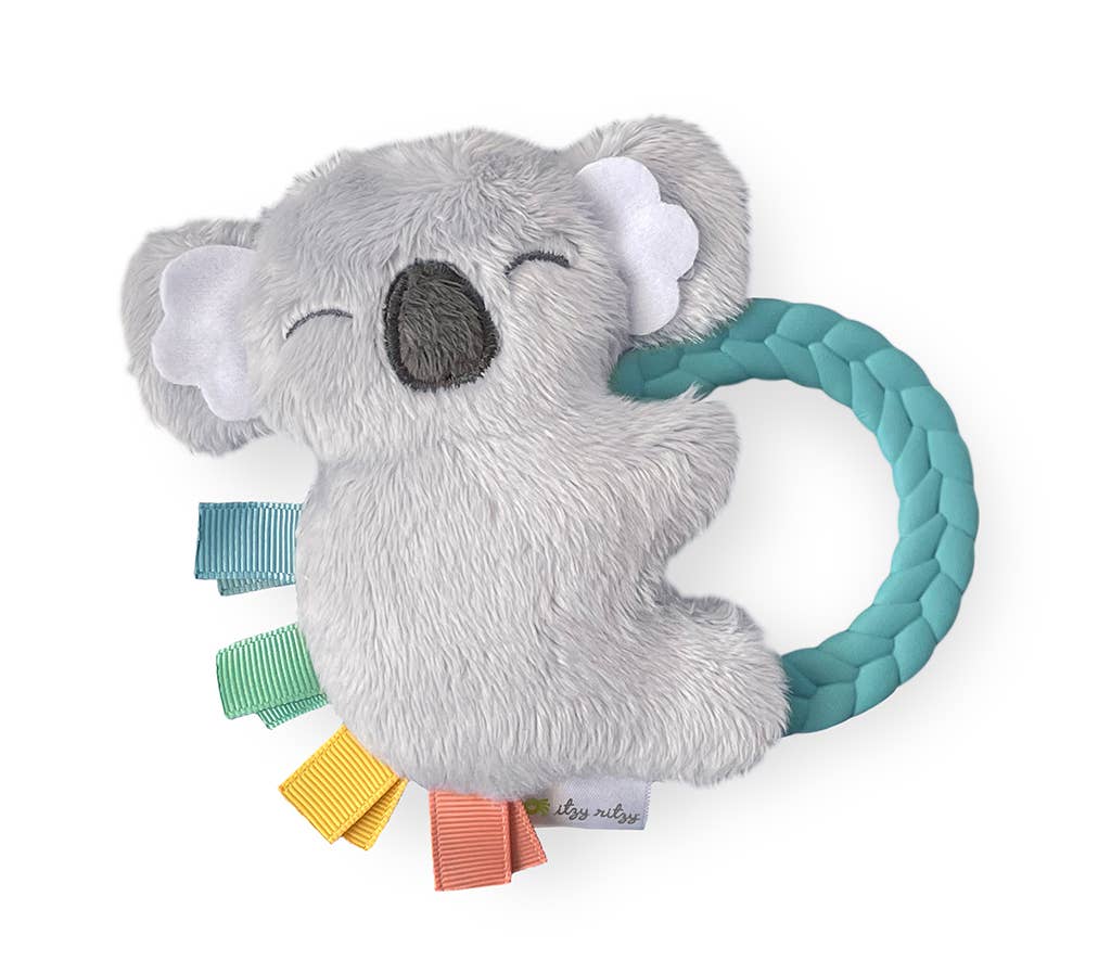 Ritzy Rattle Pal™ Plush Rattle Pal with Teether: Dino