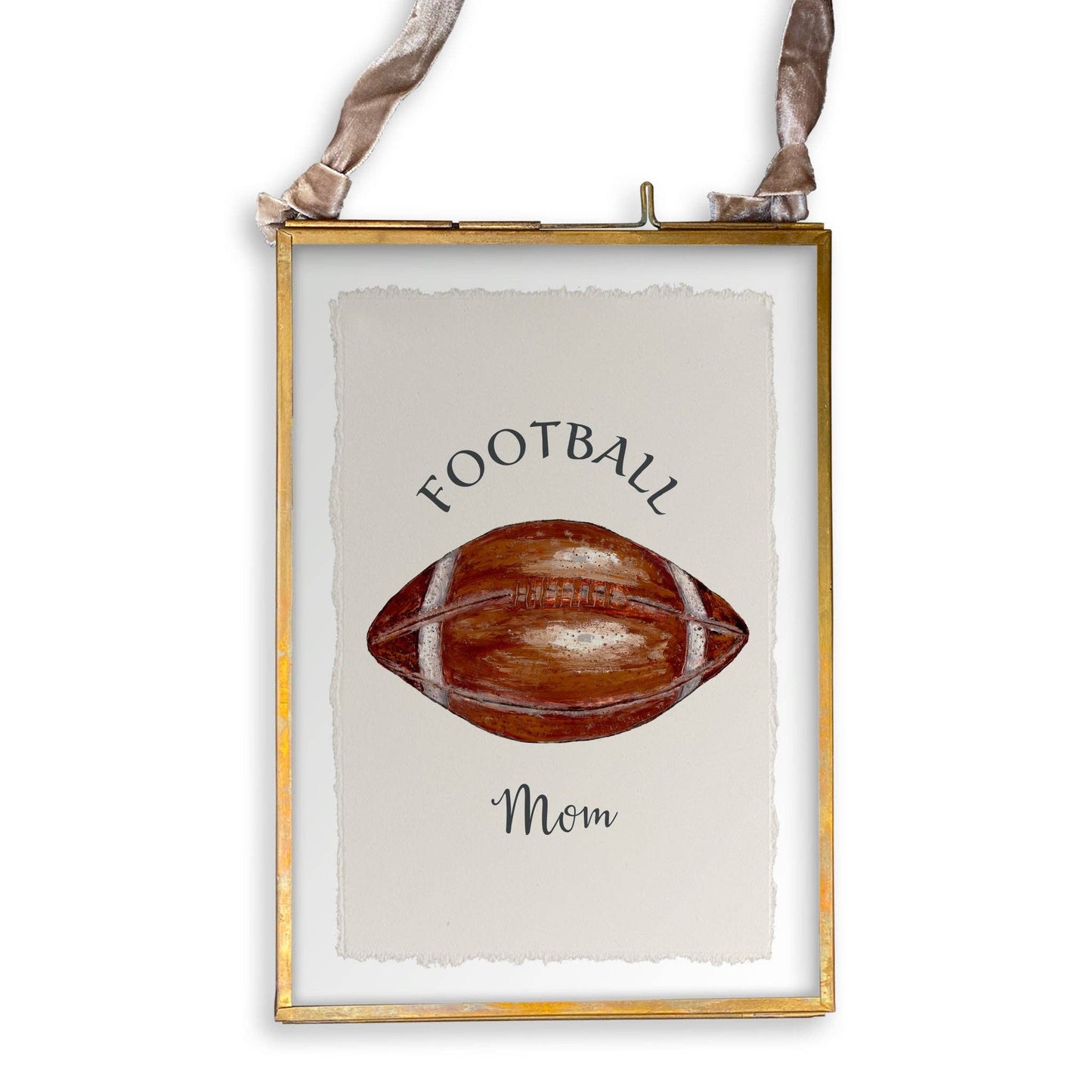 Football Mom: Dishtowel / -