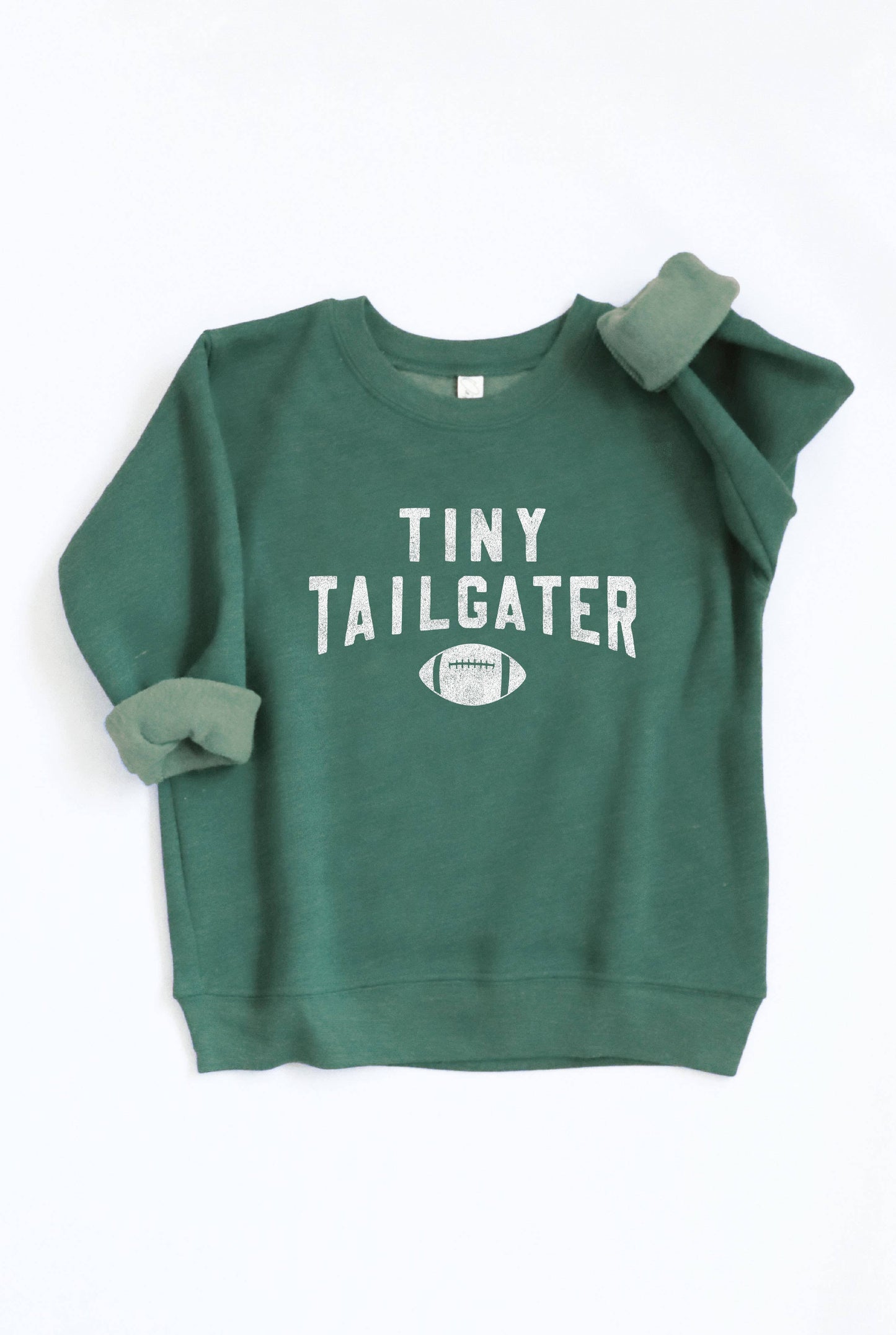 TINY TAILGATER Sweatshirt: ROYAL blue/ 5T