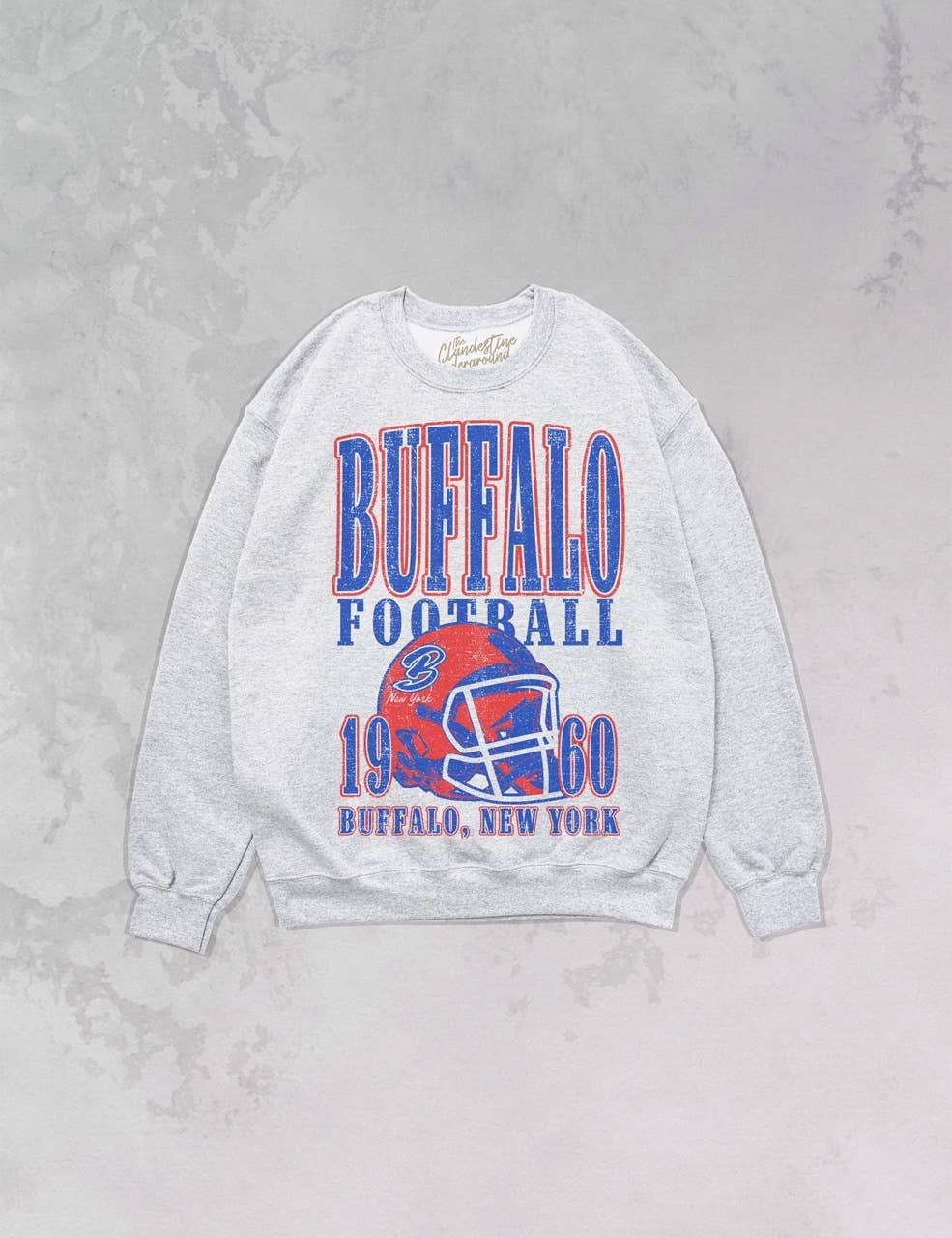 90's Vintage Buffalo Football Oversized 90's Sweatshirt: XS/S