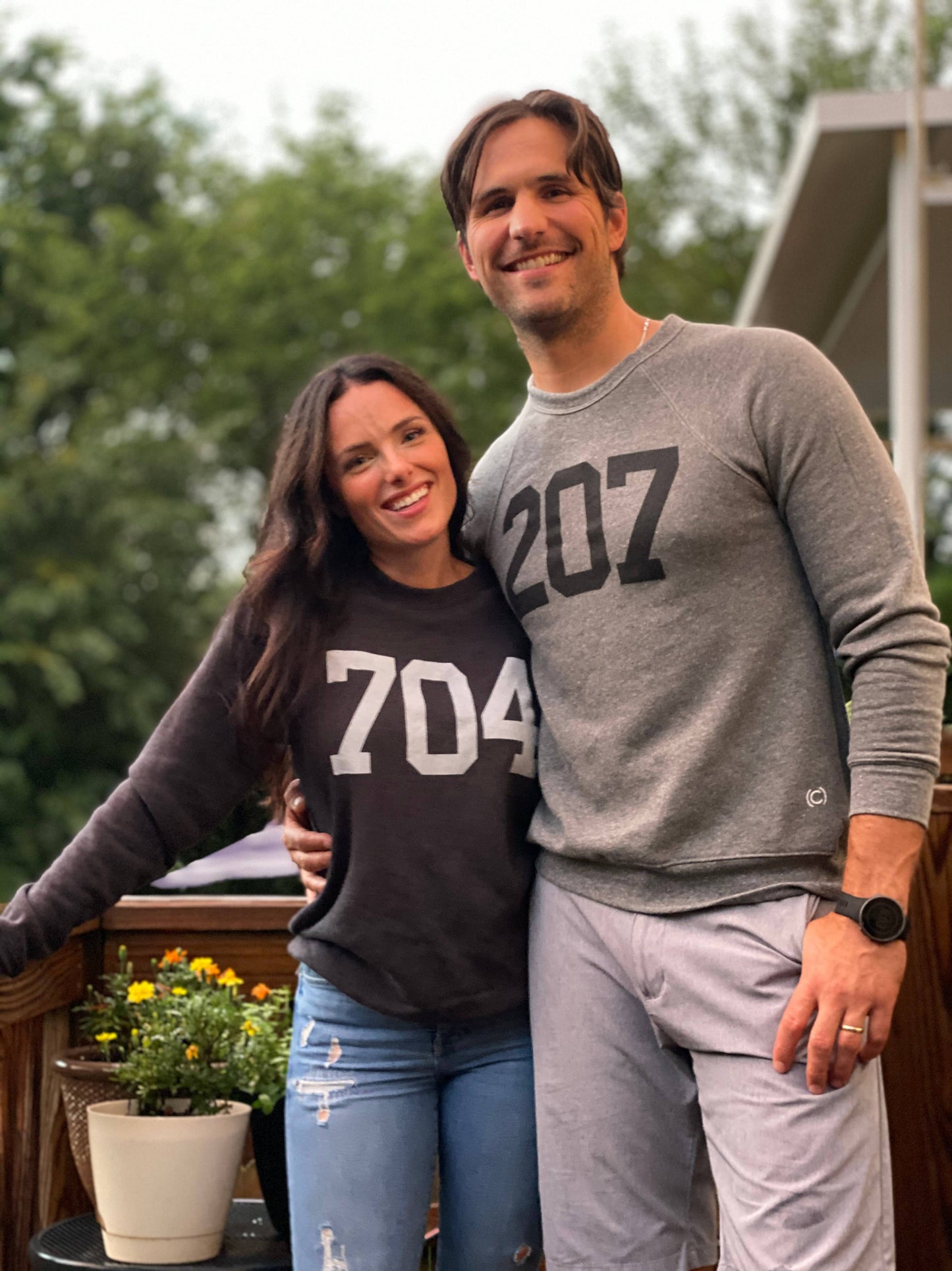 FLEECE RAGLAN SWEATSHIRTS - Must Customize Code: Heather Charcoal / Large