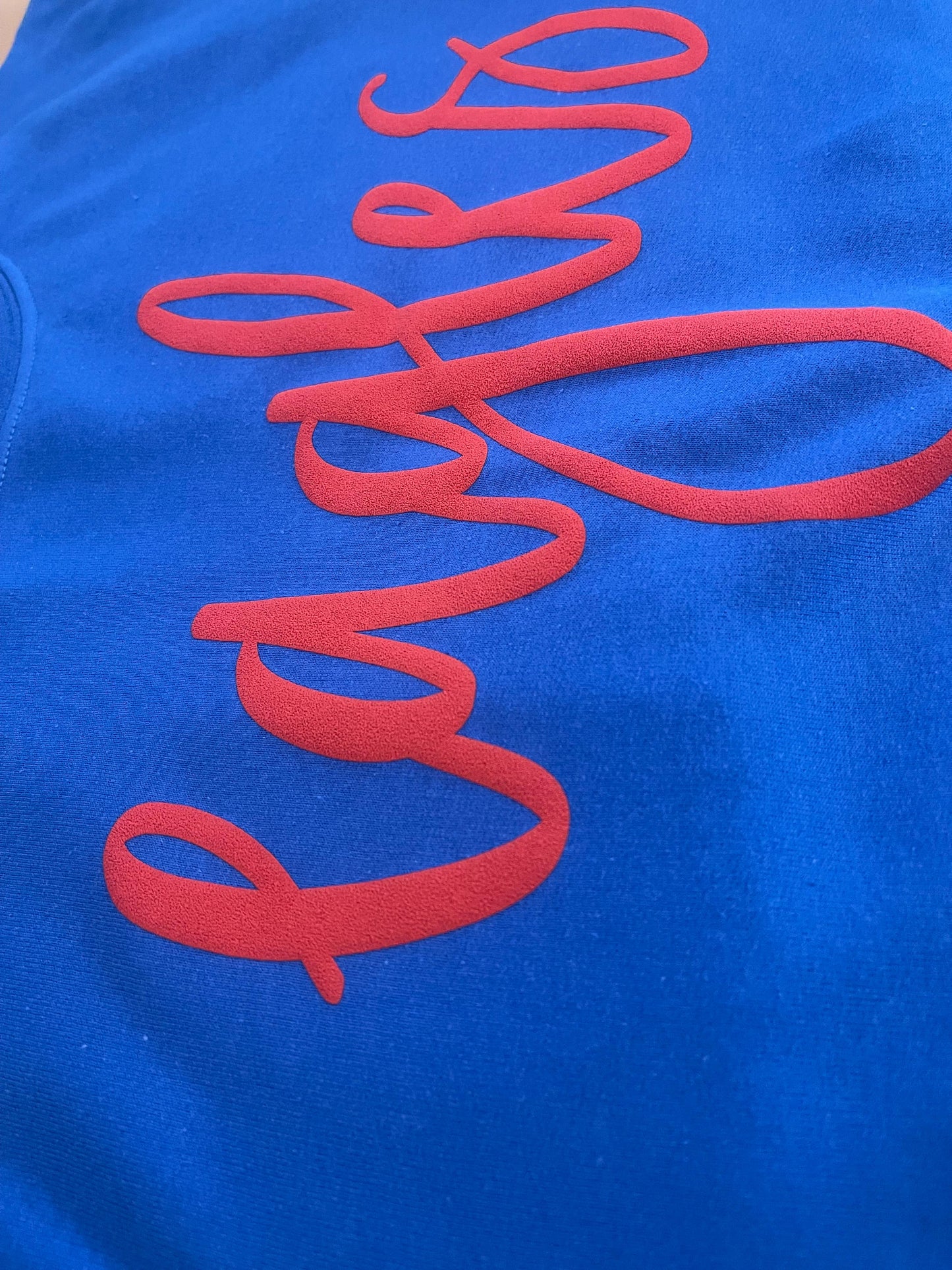 Go bills Puff Sweatshirt: Extra Large / Royal blue