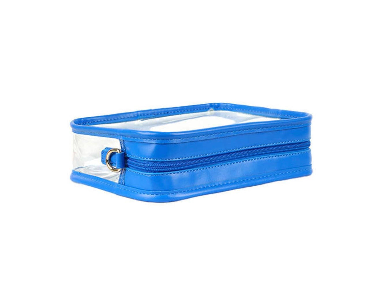 Cameron Stadium Bag W/zig zag strap Blue
