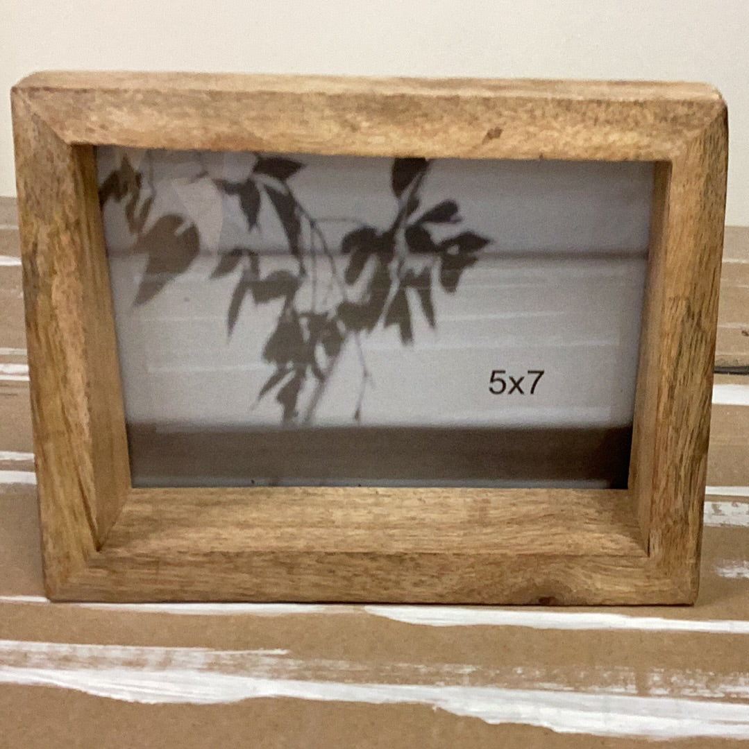 5x7 mango wood frame