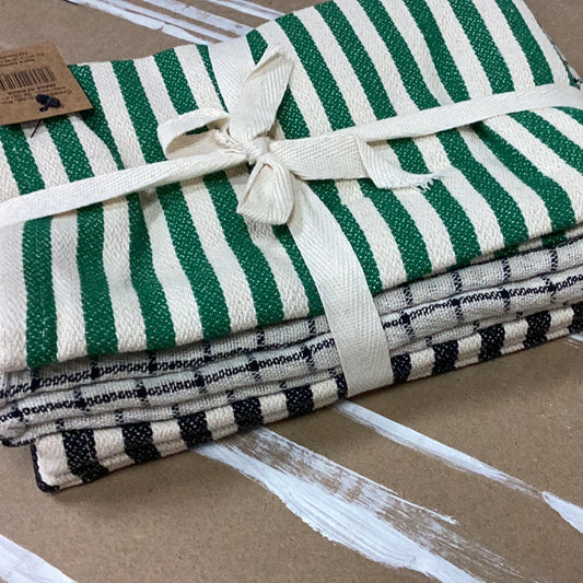 Cotton tea towels set of 3