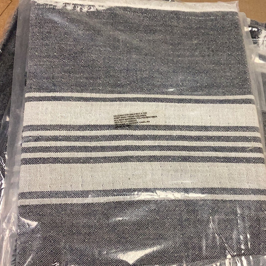 72” striped table runner