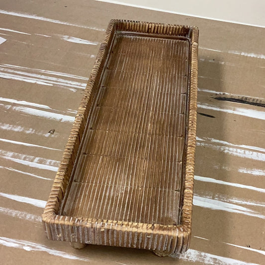 S/2 wood trays