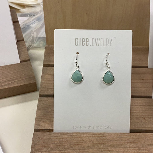 Paris silver amazonite