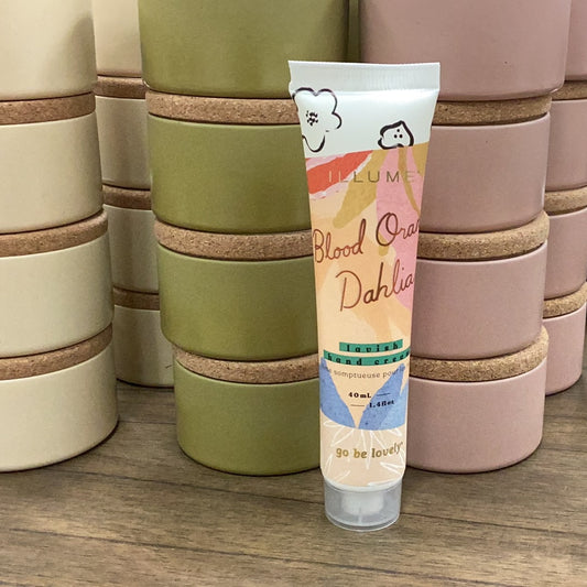 ILLUME hand cream blood orange dahlia