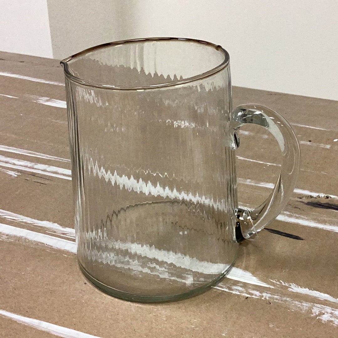 16” glass pitcher