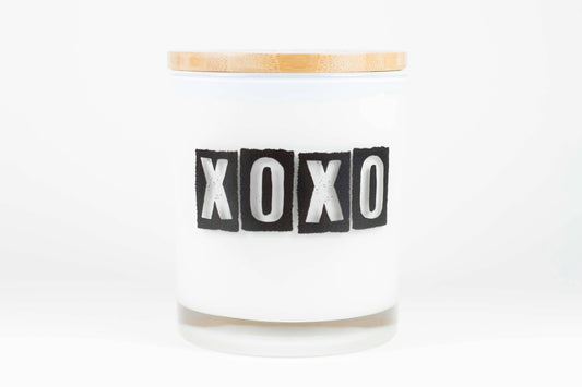 XOXO Love Valentines Day Soy Candle: Sugared Citrus
