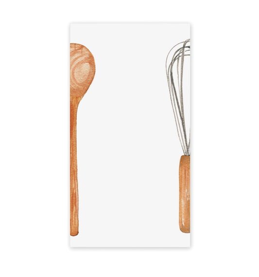 Spoon & Whisk Kitchen Notepad 3.5x6.5: 3.5x6.5