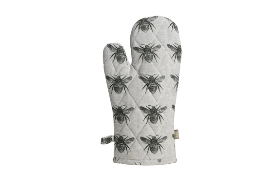 Olive Green Honey Bee Oven Glove