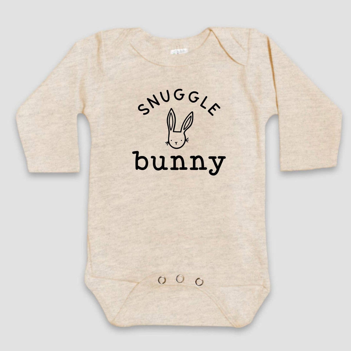 Snuggle Bunny Baby Bodysuit | Easter Baby | Baby Clothes: 3-6 Months / Short