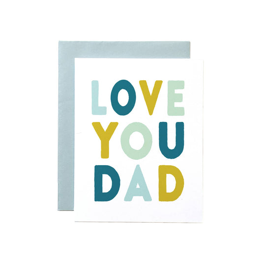 LOVE YOU DAD Card