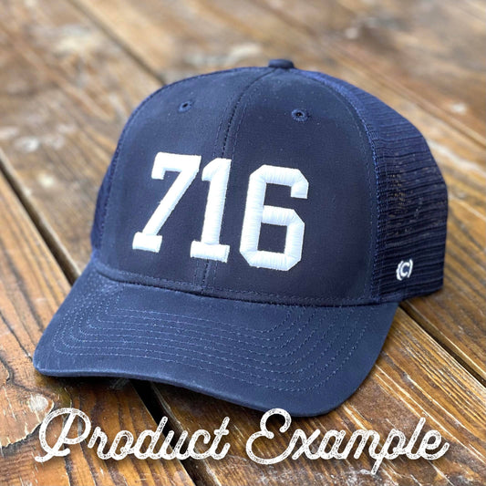TRUCKER HATS - Customize Code…code word…navy…585