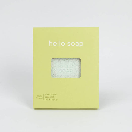 Kalastyle Home "Hello Soap" Green Diatomite Soap Dish