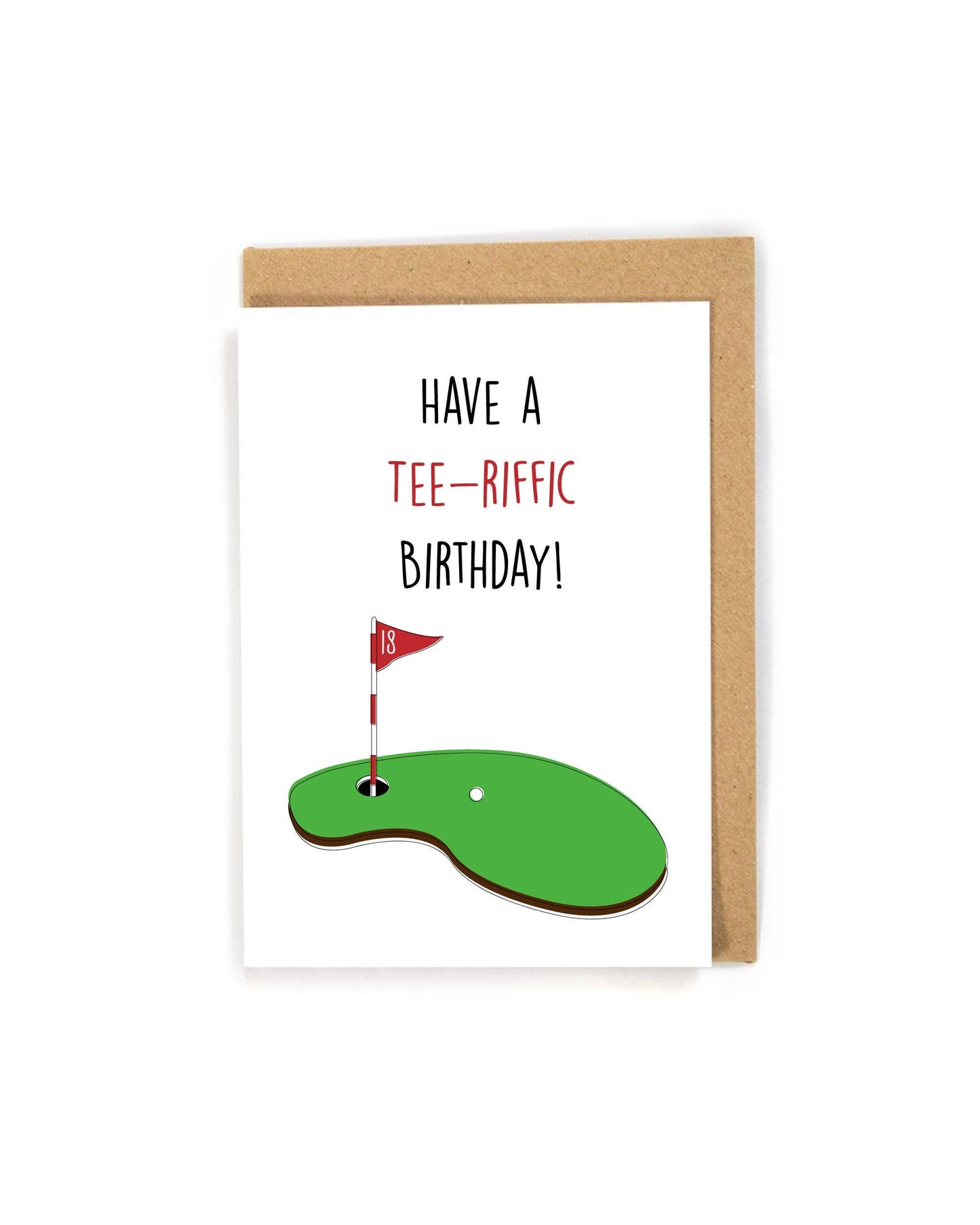 Golf Birthday Card