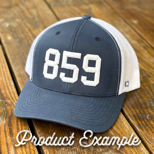 TRUCKER HATS - Customize Code: Navy & White Trucker…585 or ROC