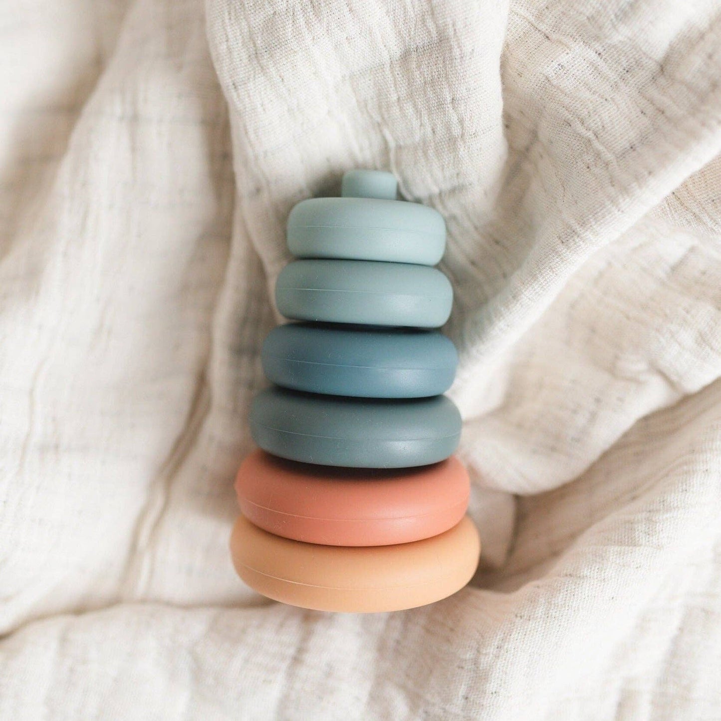 Round Silicone Stacking Toy