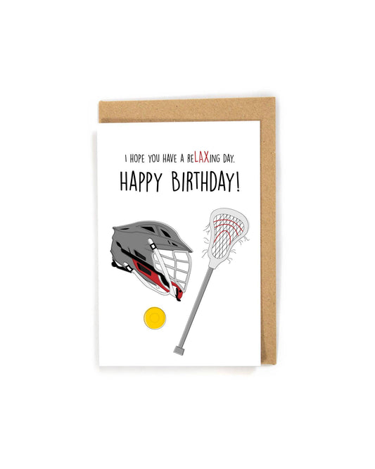 Densen Design I Hope You Have a ReLAXing Day Happy Birthday card