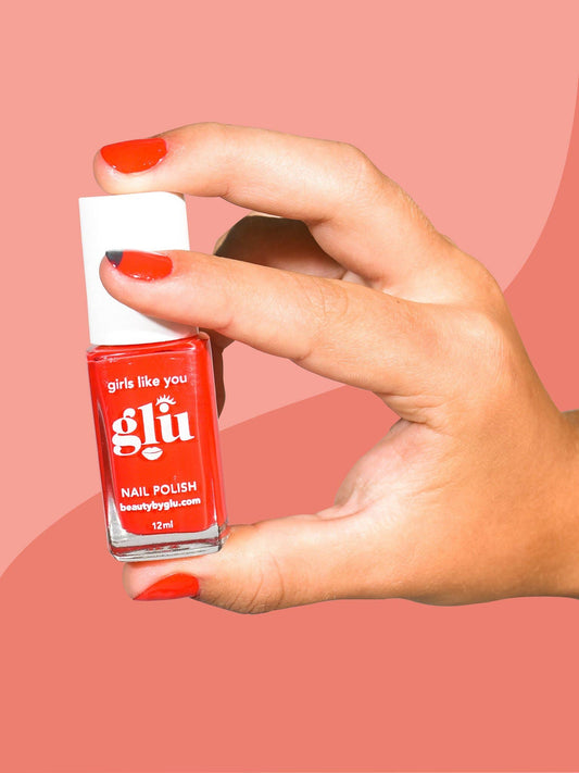 GLU Crimson Nail Polish