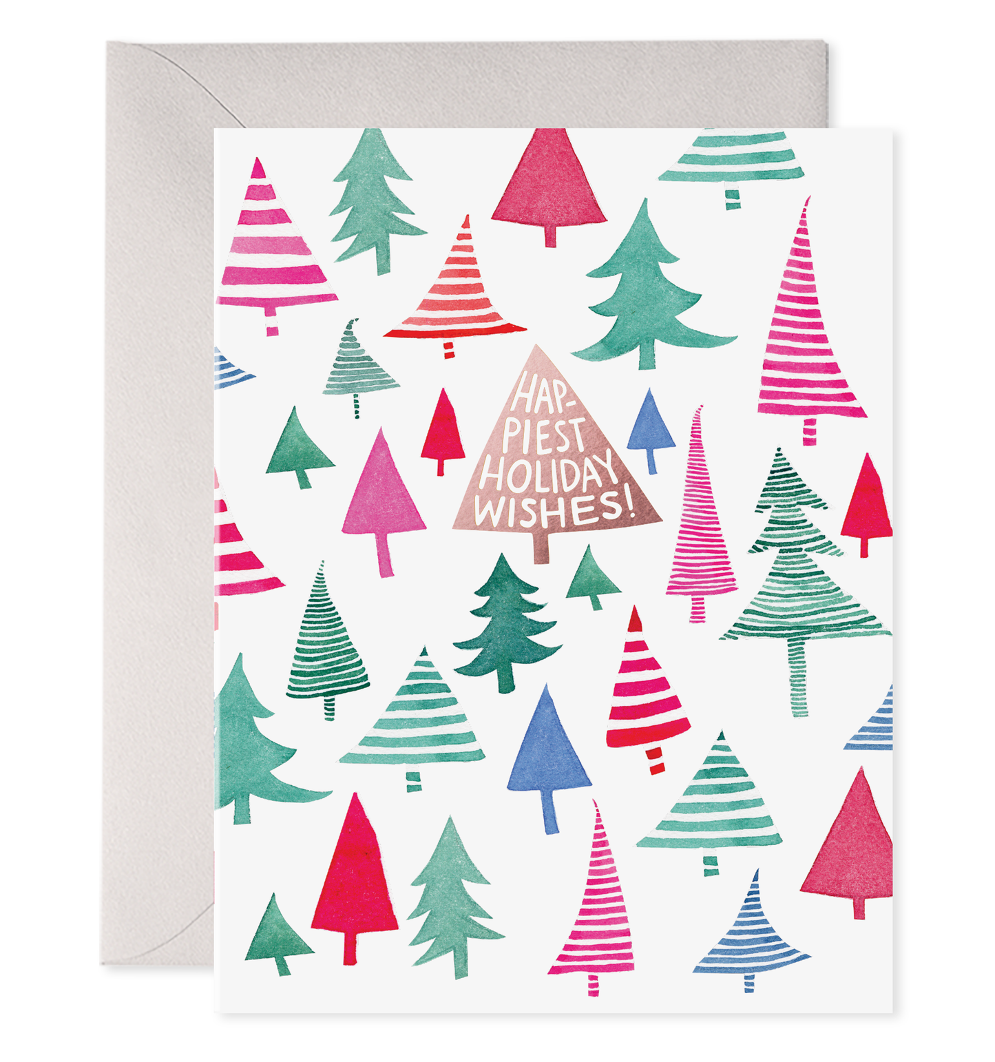 Dancing Trees (Boxed Set of 6) | Christmas Greeting Cards