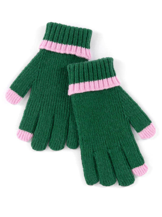 JOY TOUCHSCREEN GLOVES: Green