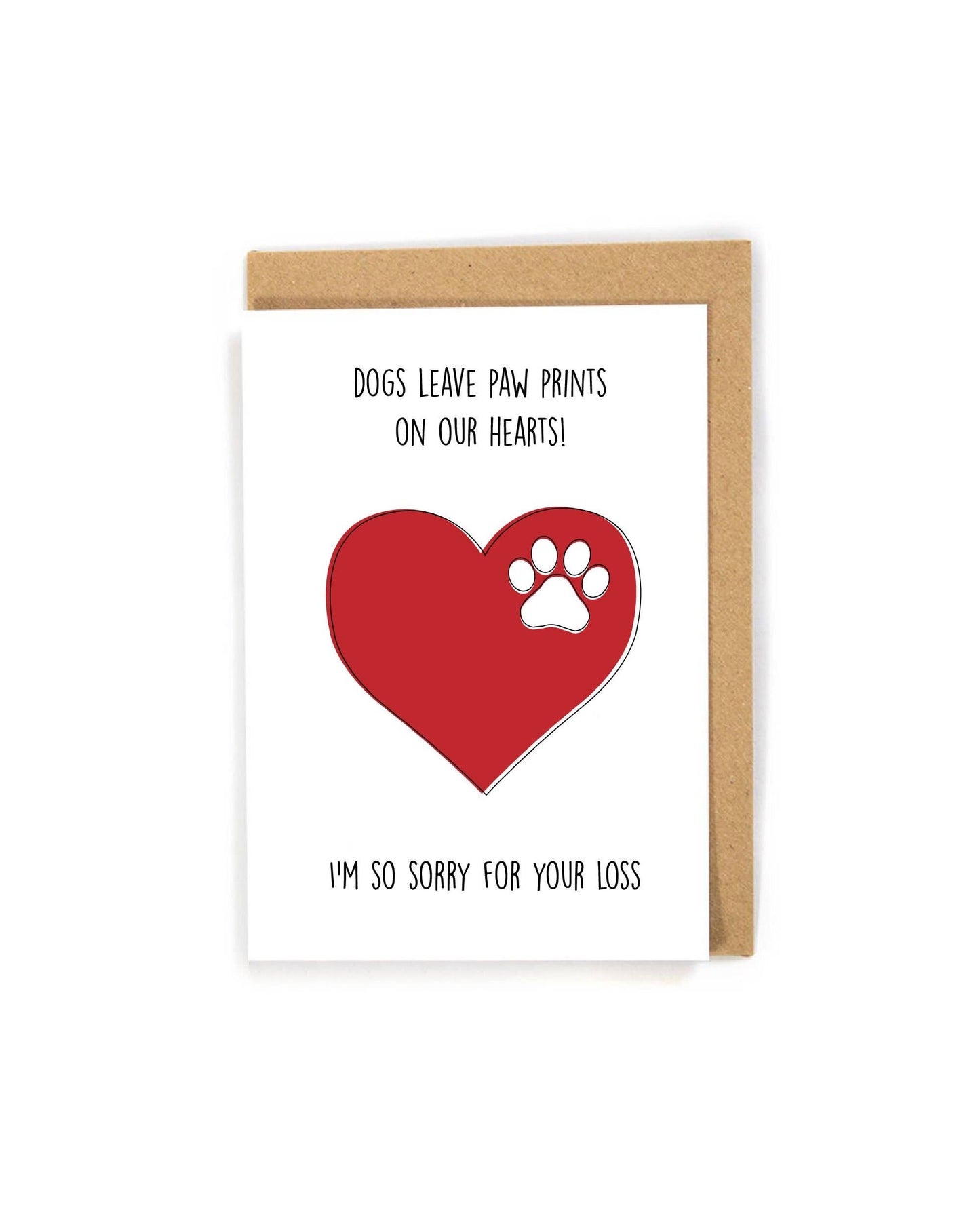 Pet Condolence Card