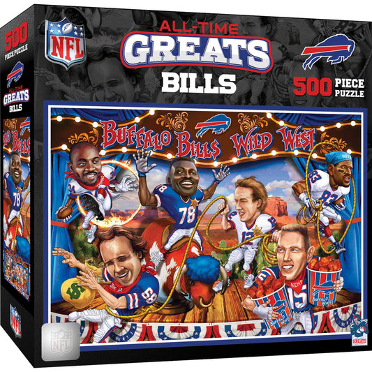 Buffalo Bills NFL All-Time Greats 500pc Jigsaw Puzzle