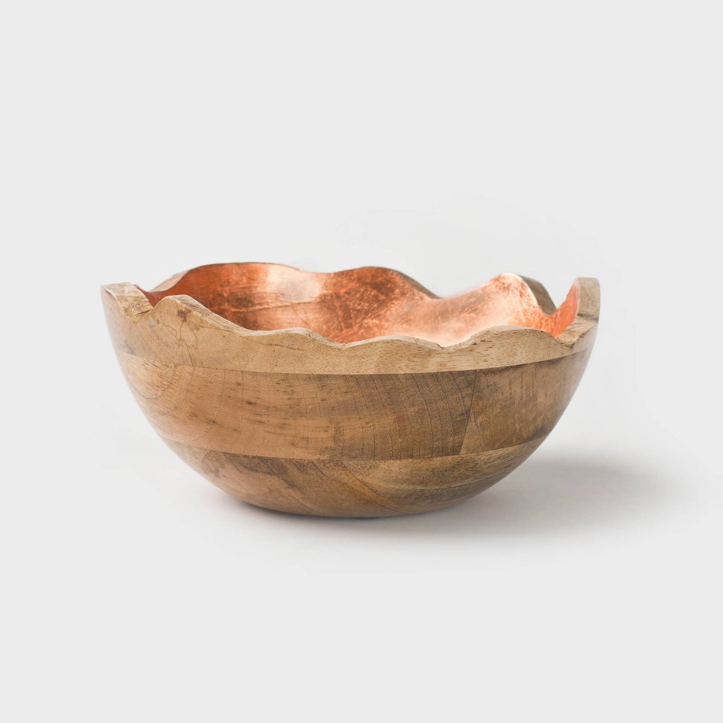 Gilded Organic Edge Bowls in Copper…small